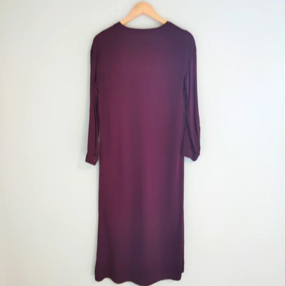 Cloth & Stone V neck Midi Dress - Picture 4 of 6